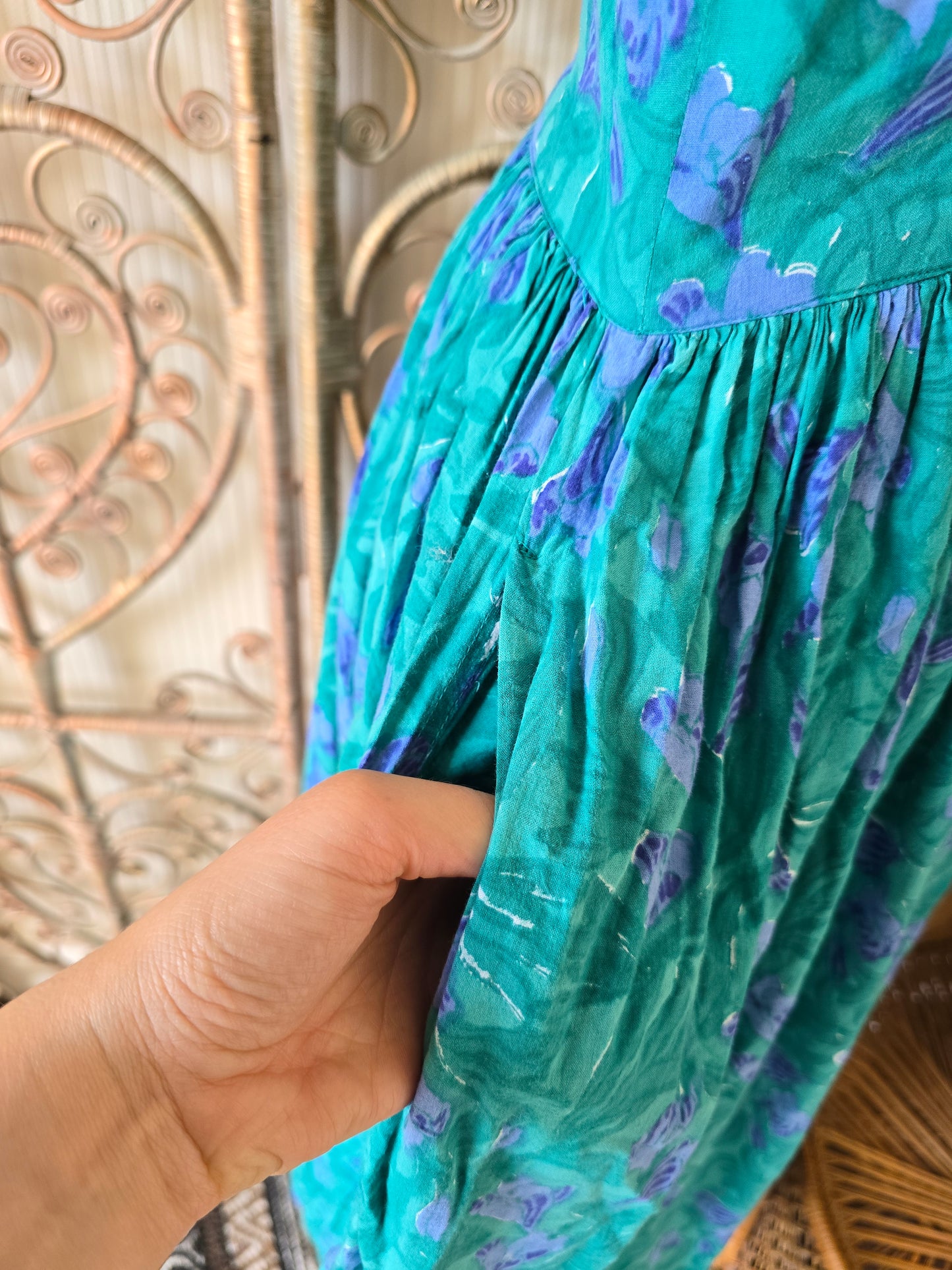 Vintage Anokhi Indian dress