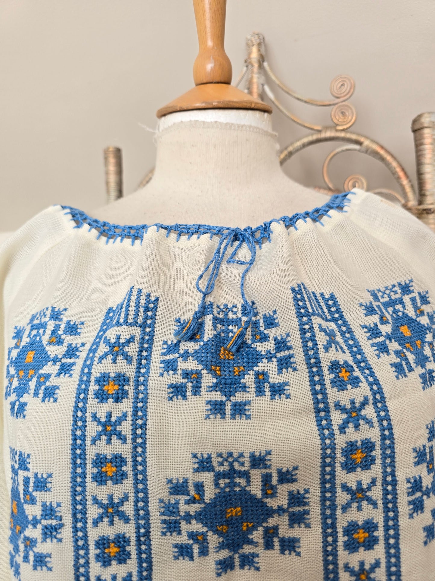Vintage embroidered blouse