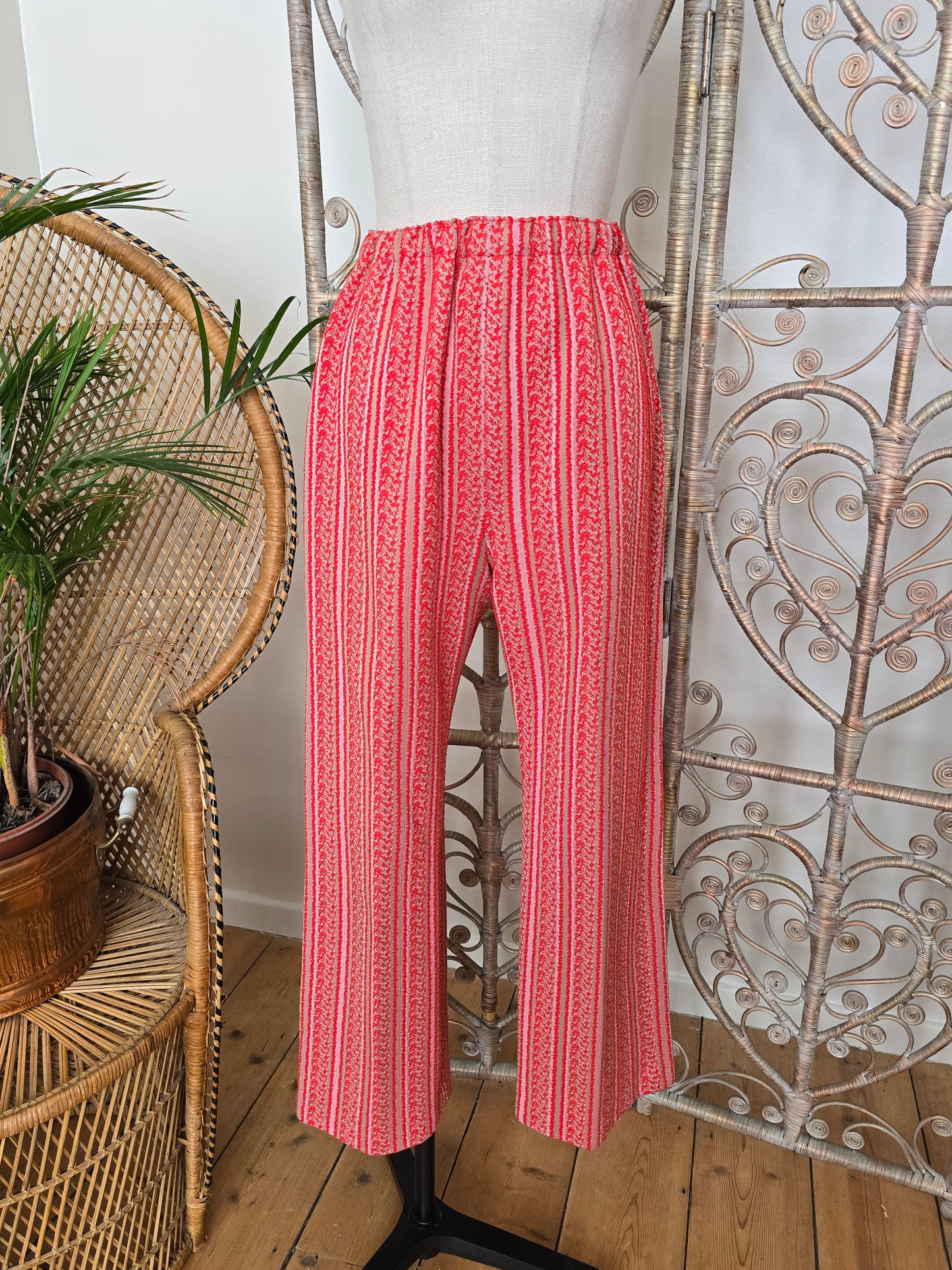 Vintage two piece tunic trousers