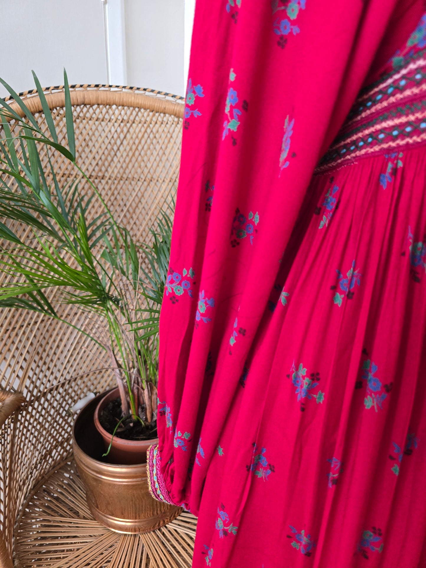 Vintage embroidered Afghan dress
