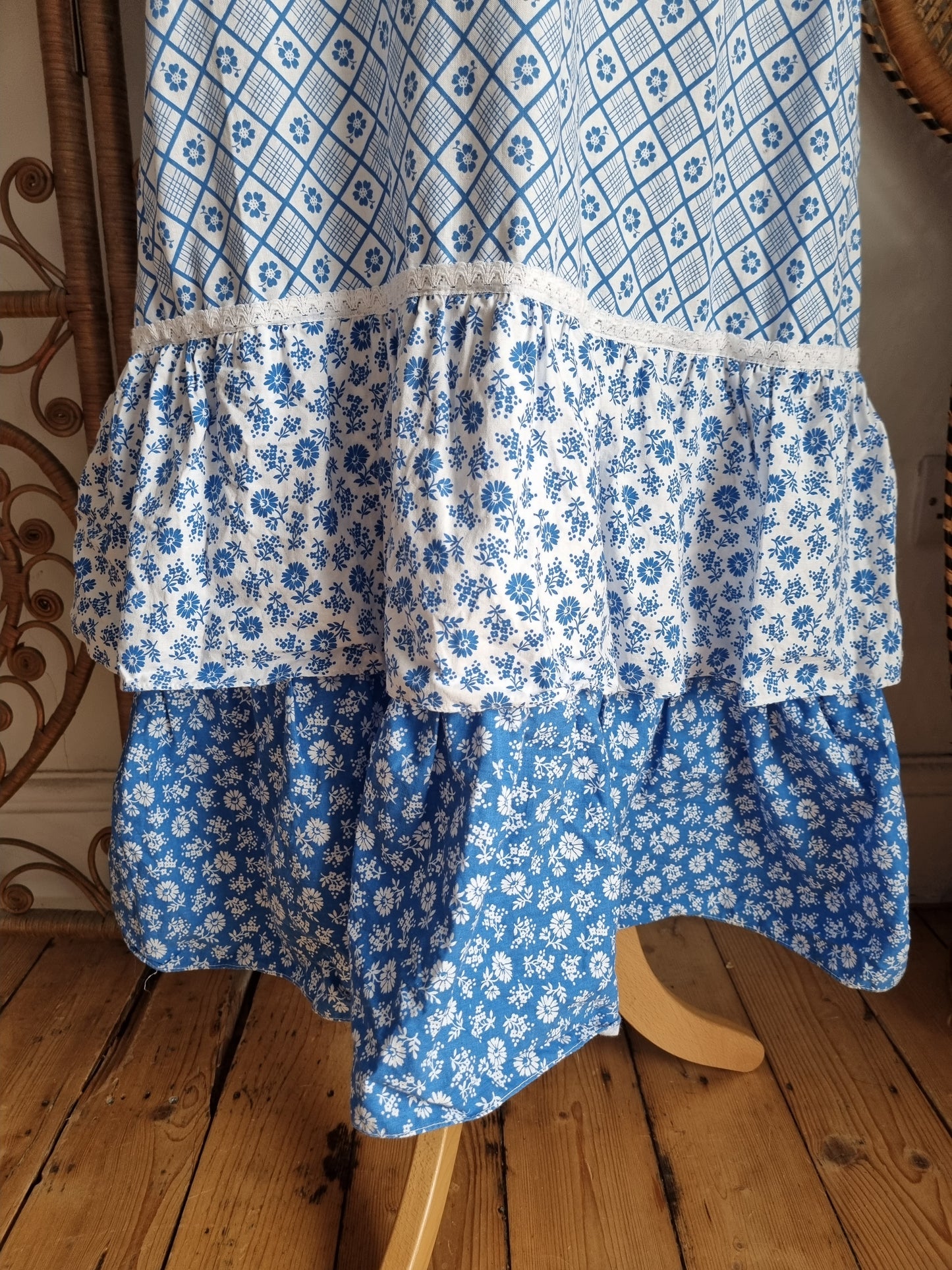 Vintage cotton prairie dress