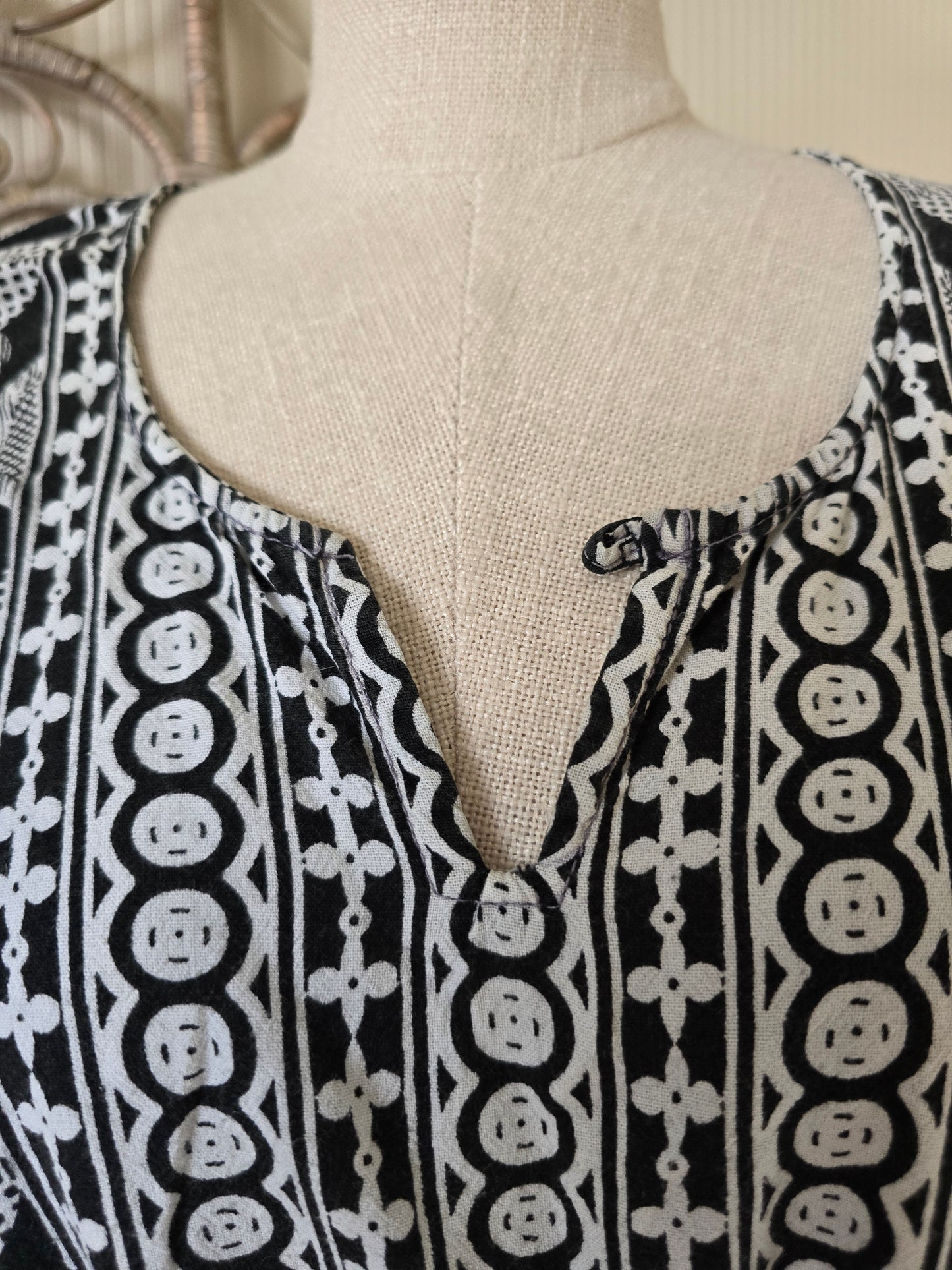 Vintage cotton tunic