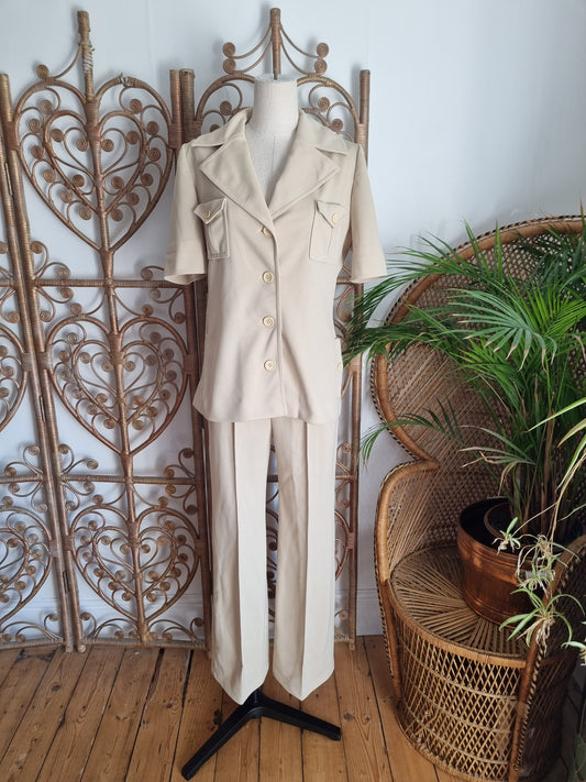 Vintage 60s/70s two piece jacket trousers