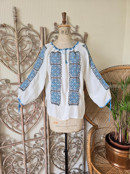 Vintage embroidered blouse