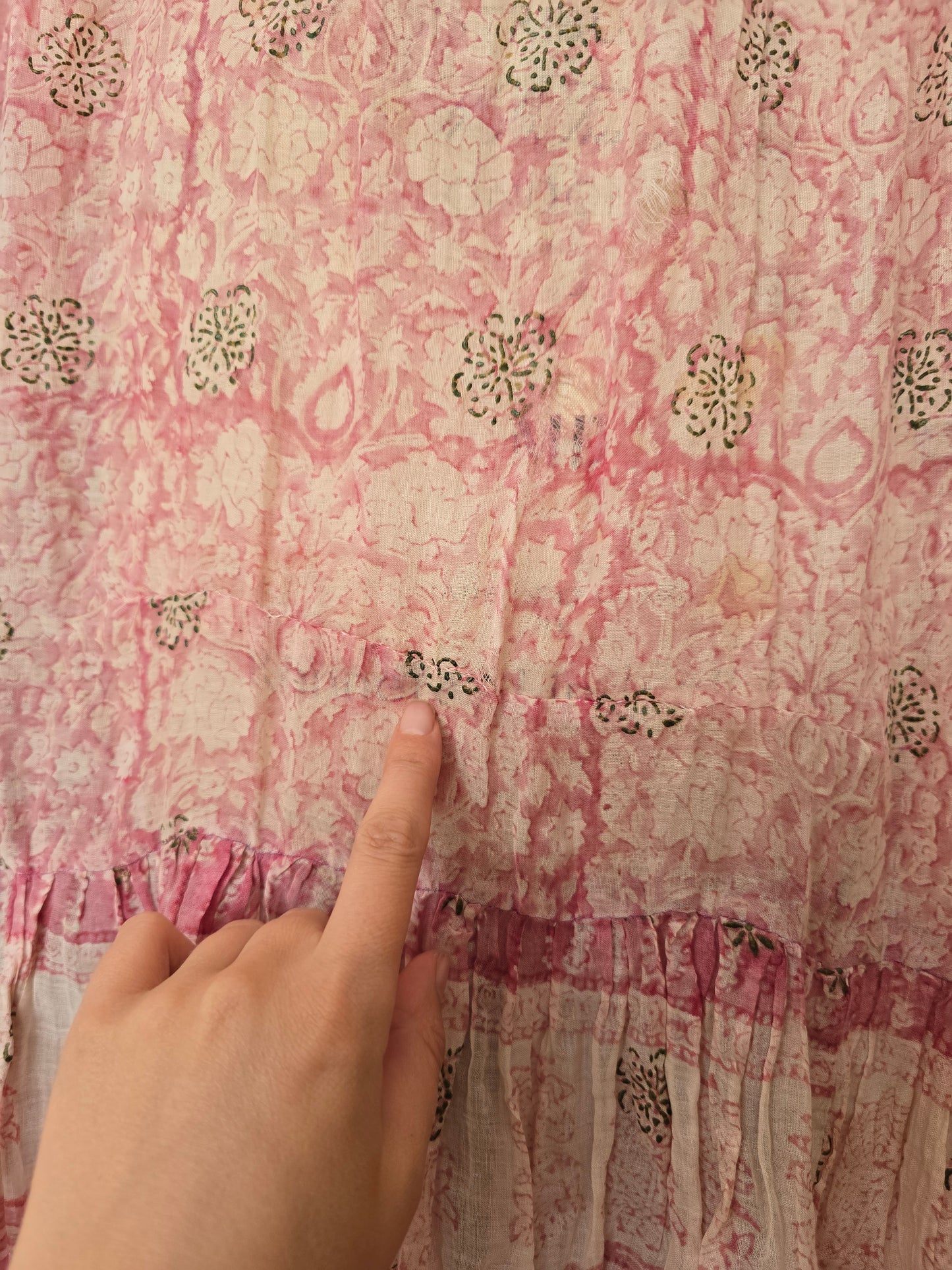 Vintage Indian cotton dress