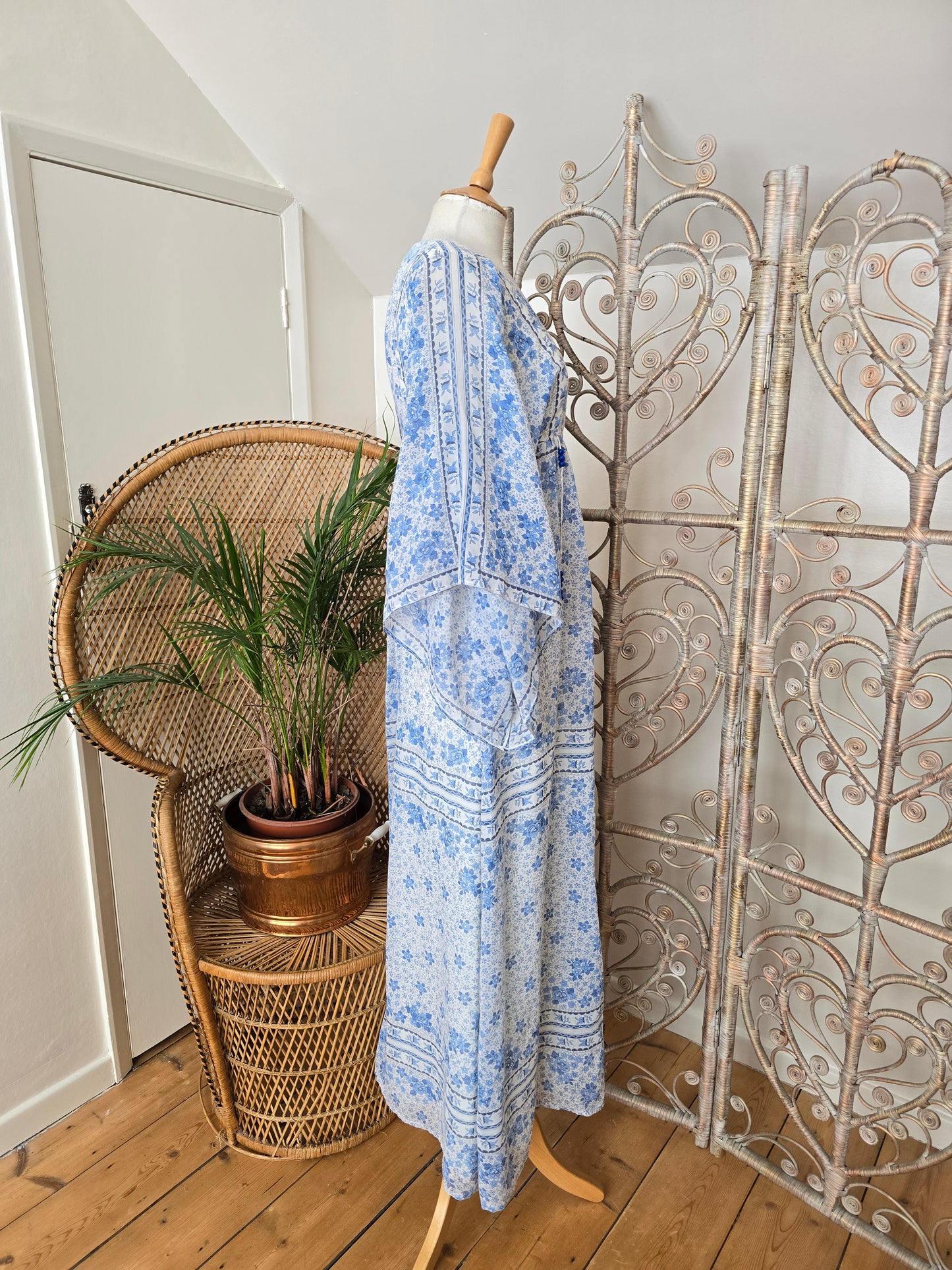 Vintage Kati at Laura Phillips 70s maxi dress