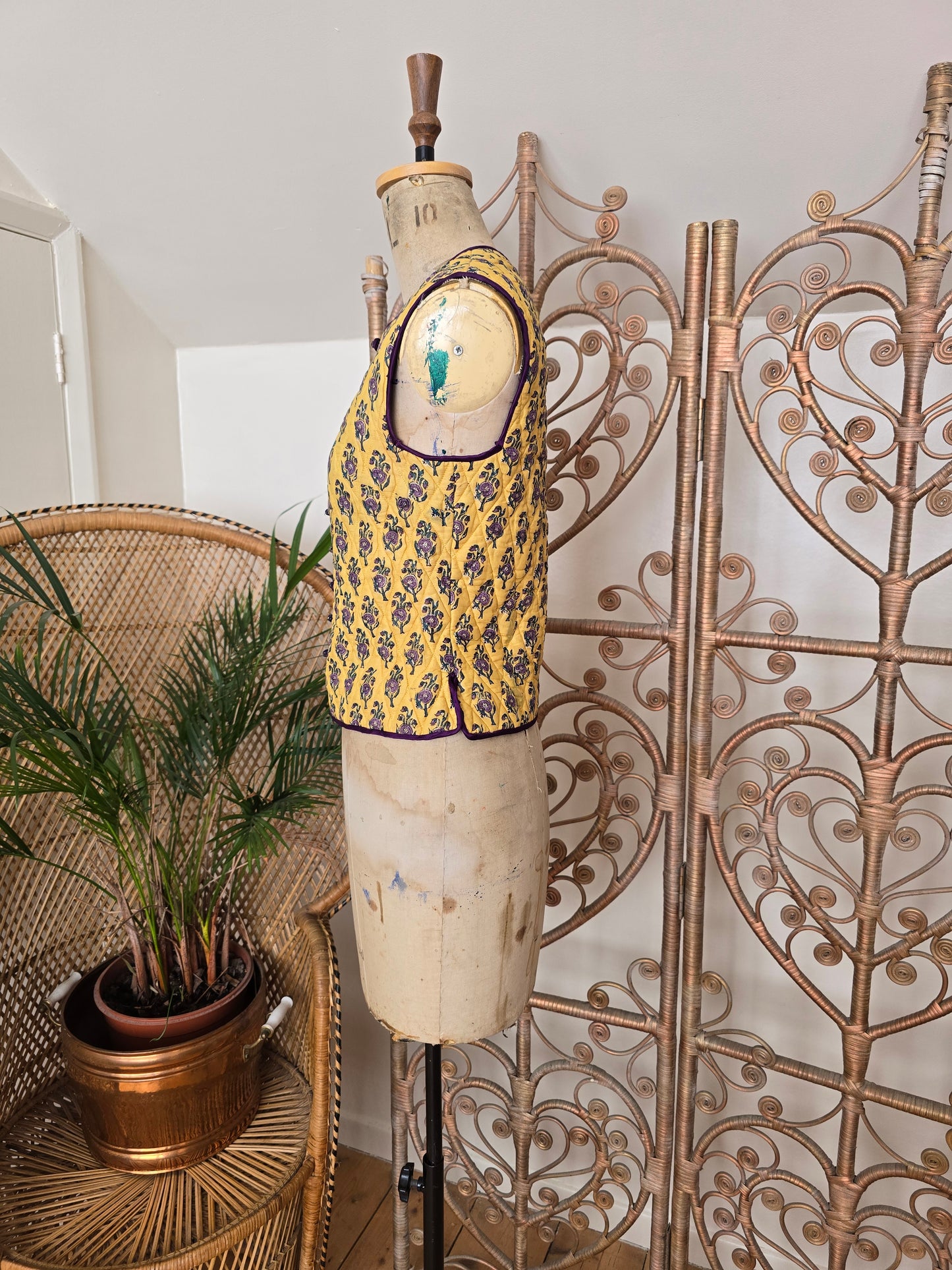 Vintage Anokhi indian waistcoat