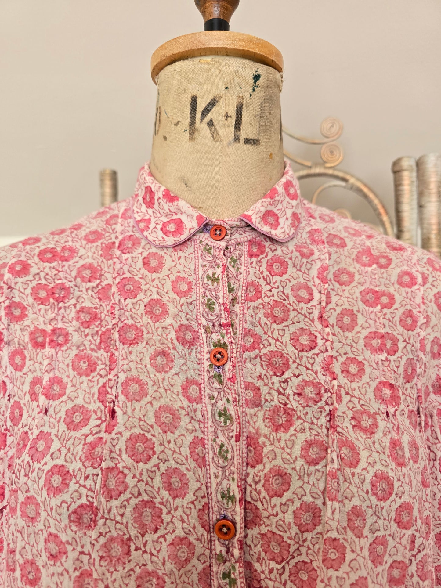 Vintage Anokhi Indian blouse
