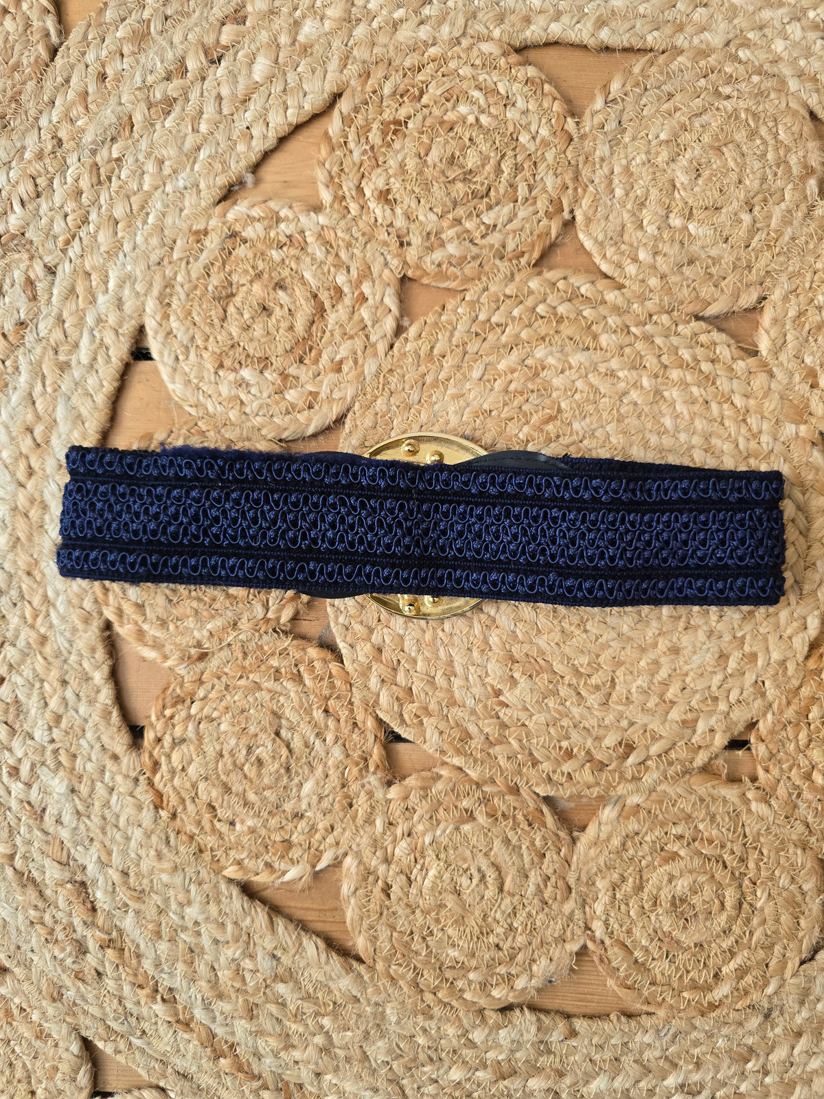 Vintage half moon belt
