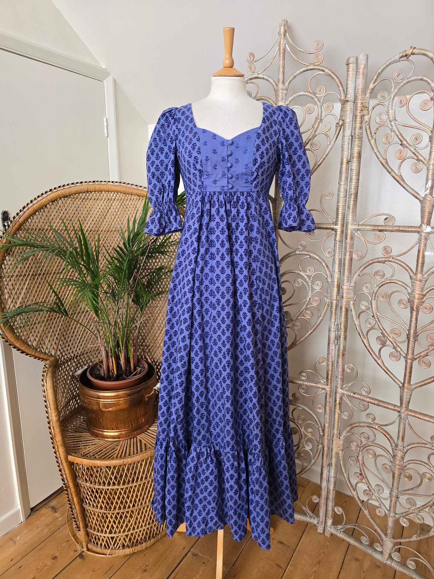 Vintage Earlybird 70s maxi dress