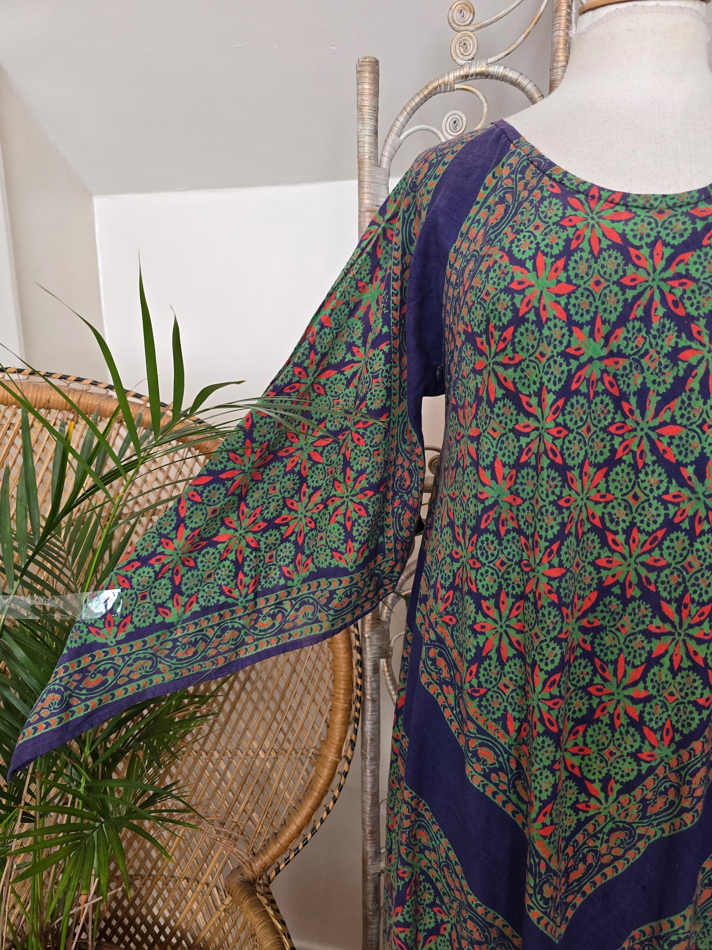 Vintage indian maxi dress