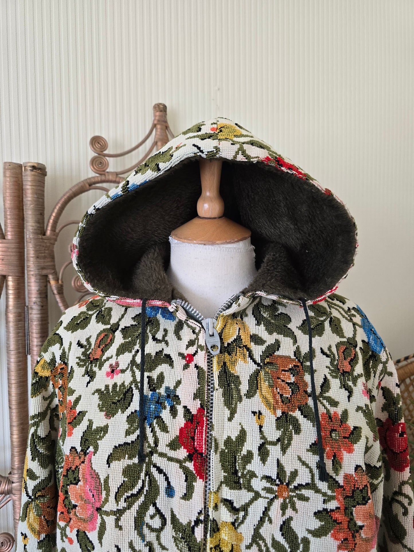 Vintage tapestry coat