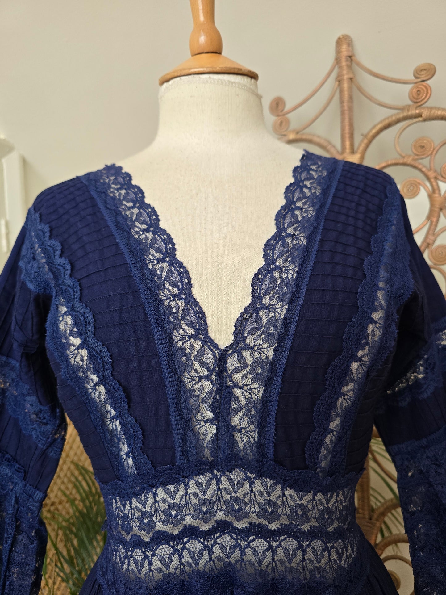 Vintage mexican 70s dress