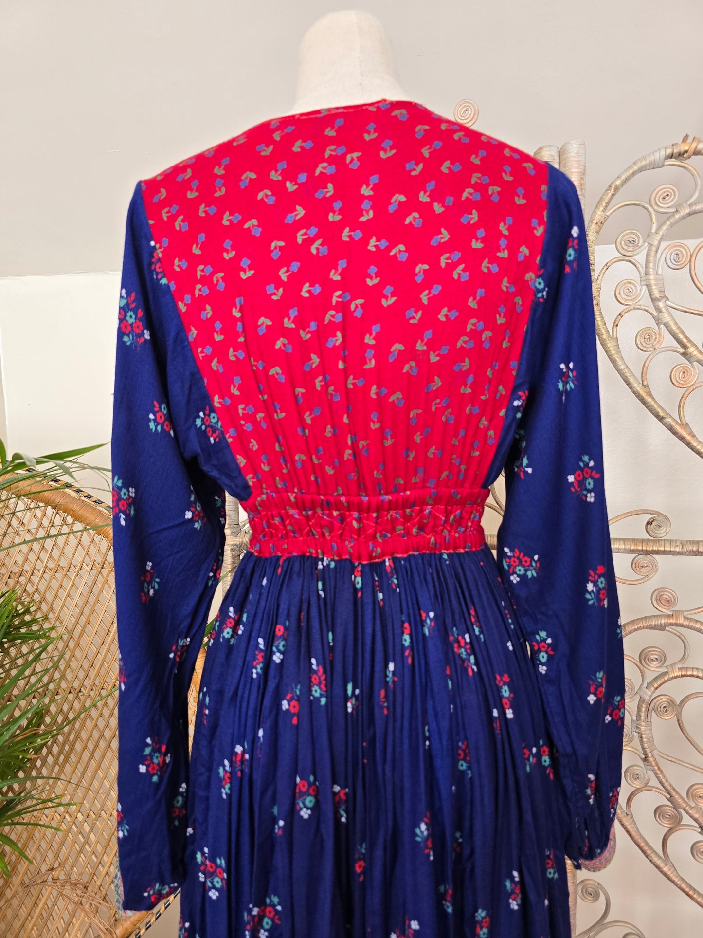 Vintage Janet Wood Monsoon Afghan dress