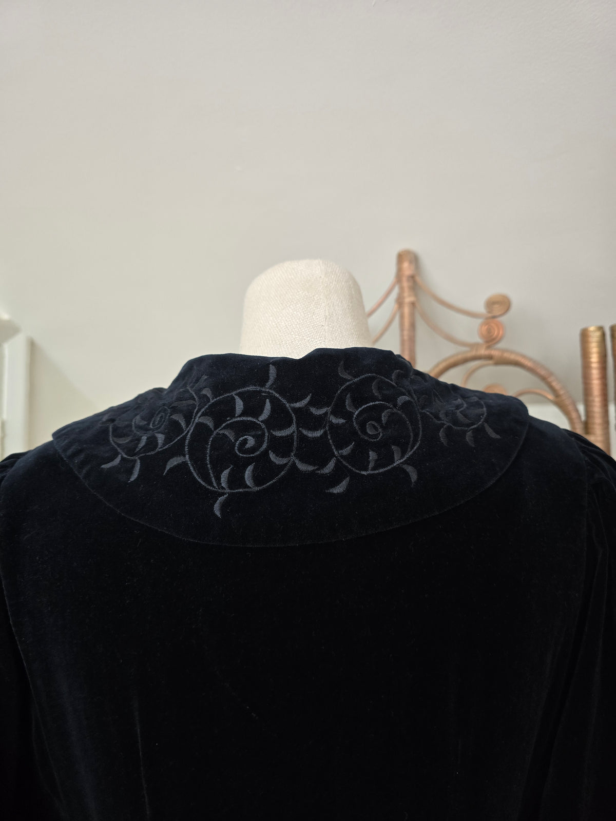 Vintage Adini velvet dress