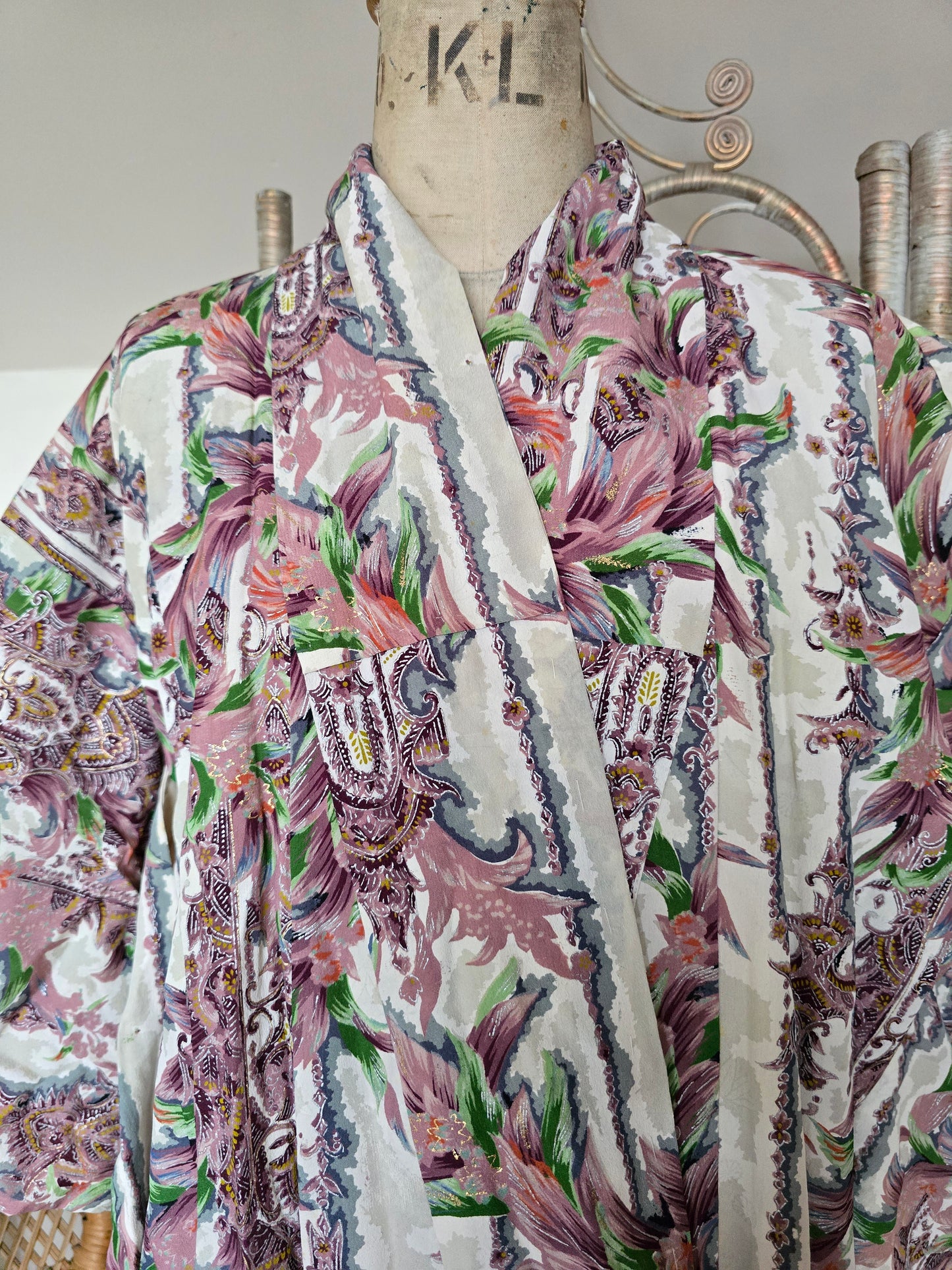 Vintage Japanese kimono Jacket or dress