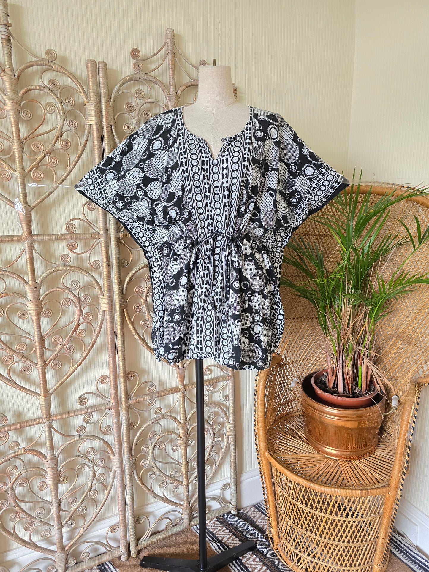 Vintage cotton tunic