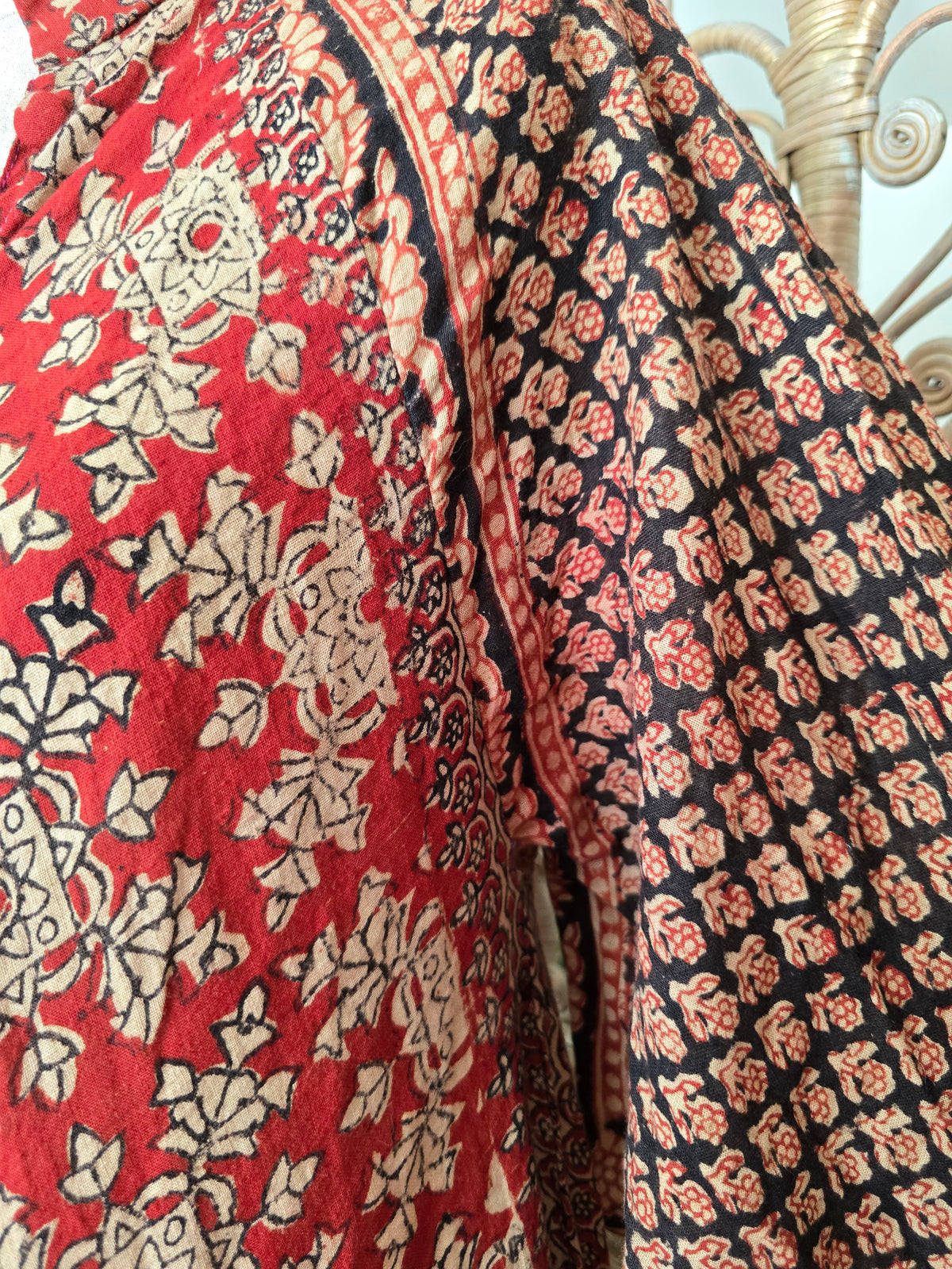 Vintage India Imports of Rhode Island 70s maxi dress