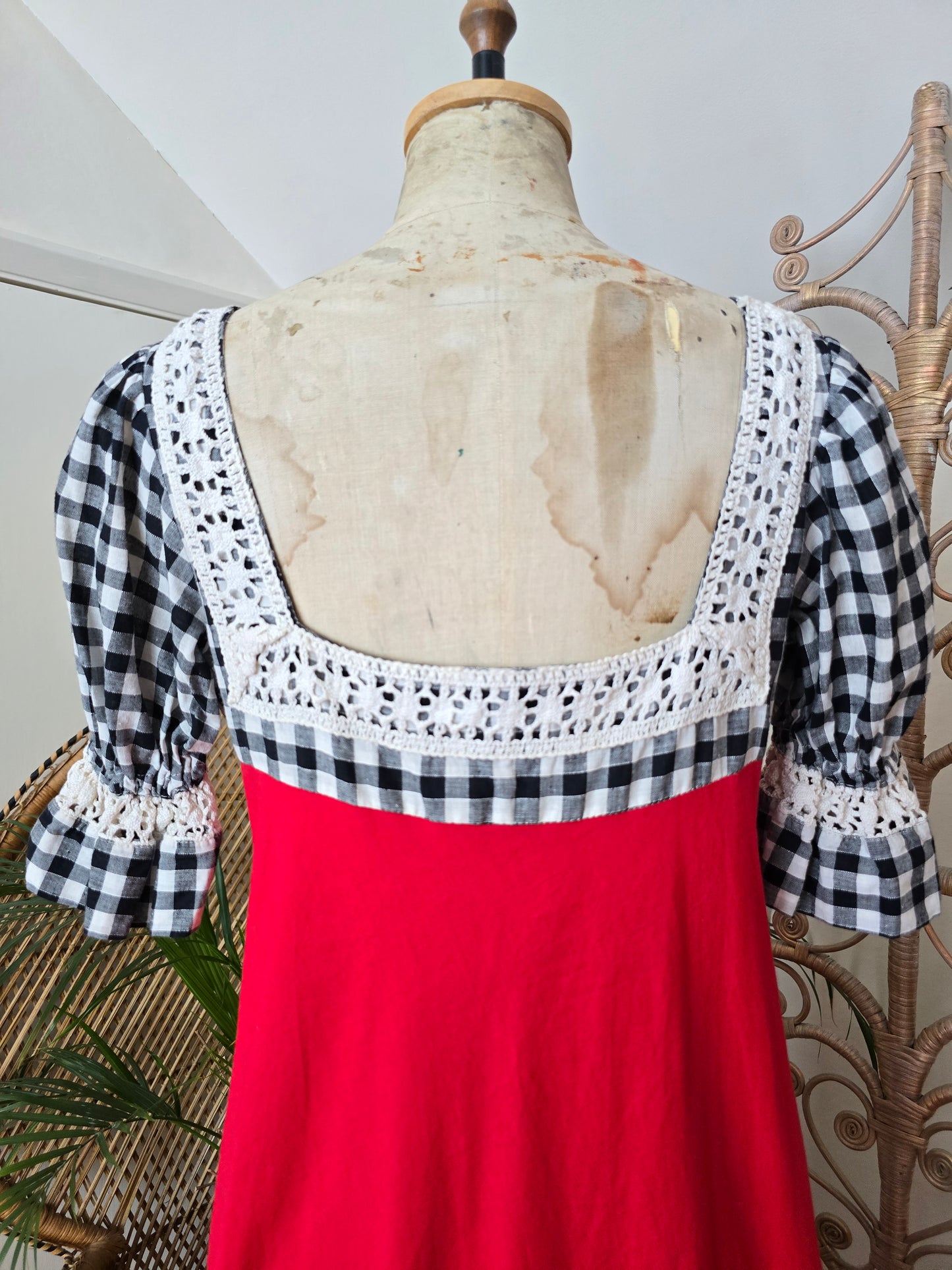 Vintage Travers Tempos maxi dress