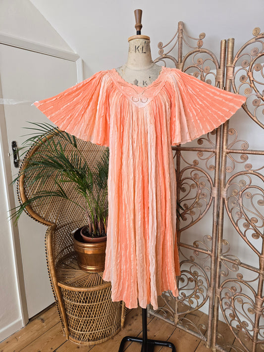 Vintage Max Morgan greek smock dress