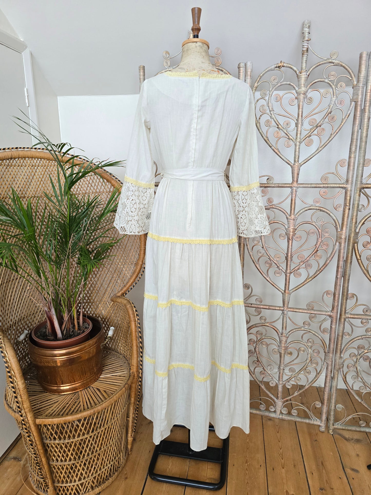 Vintage maxi 70s dress