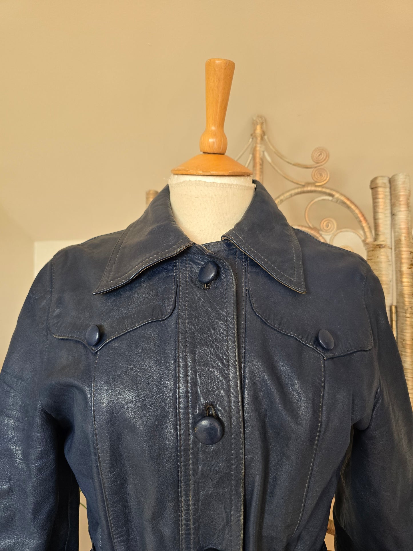 Vintage 60s leather jacket