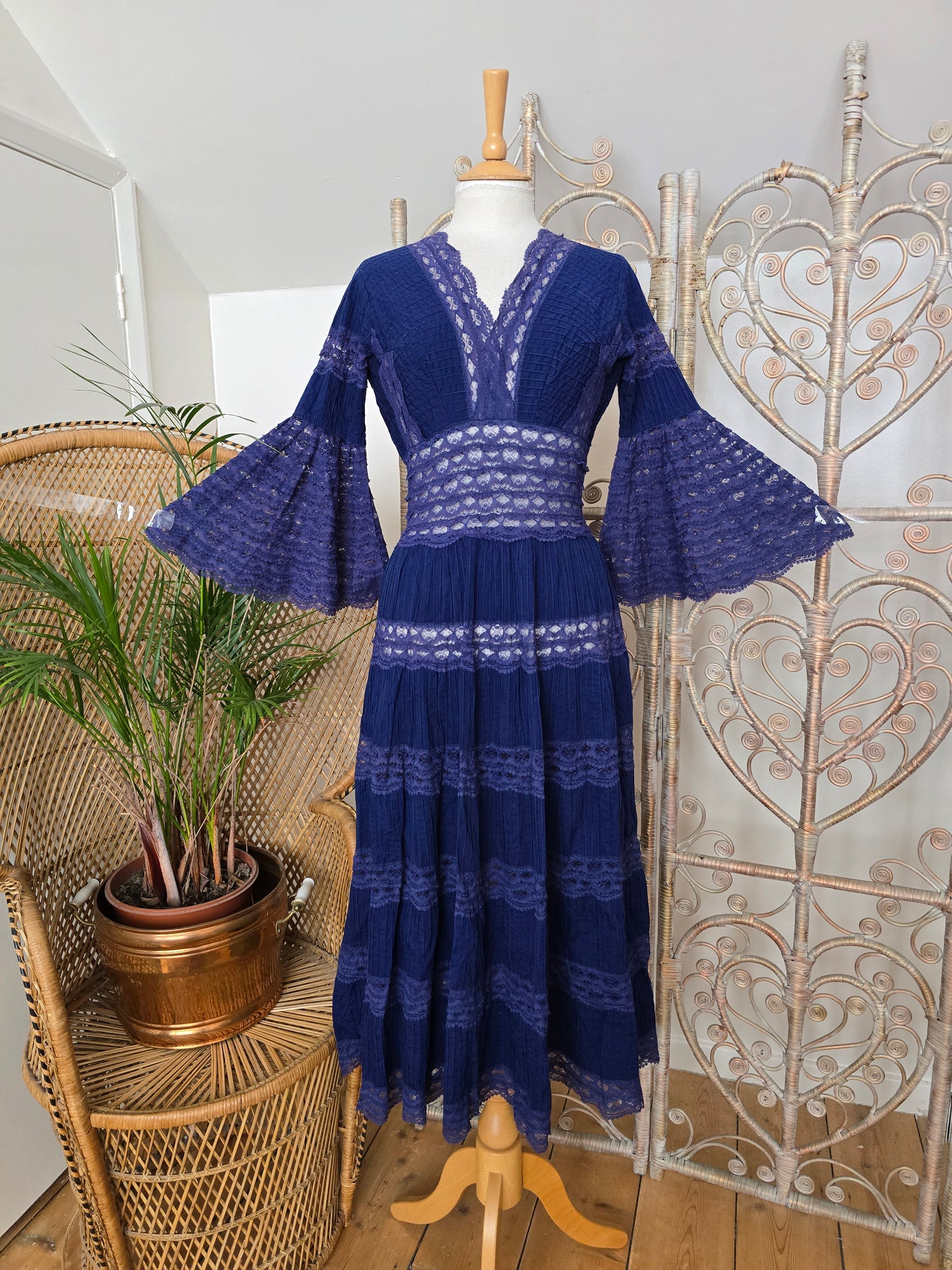 Vintage mexican 70s dress