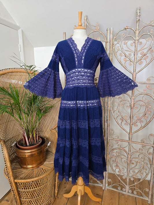 Vintage mexican 70s dress