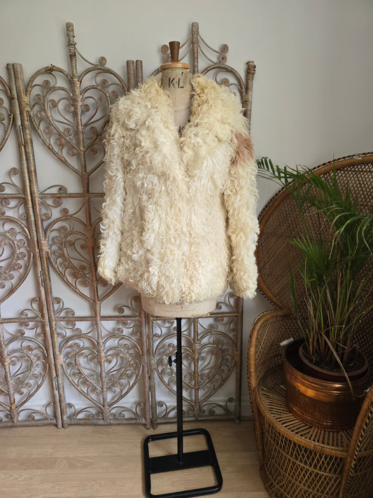 Vintage Mongolian 70s coat