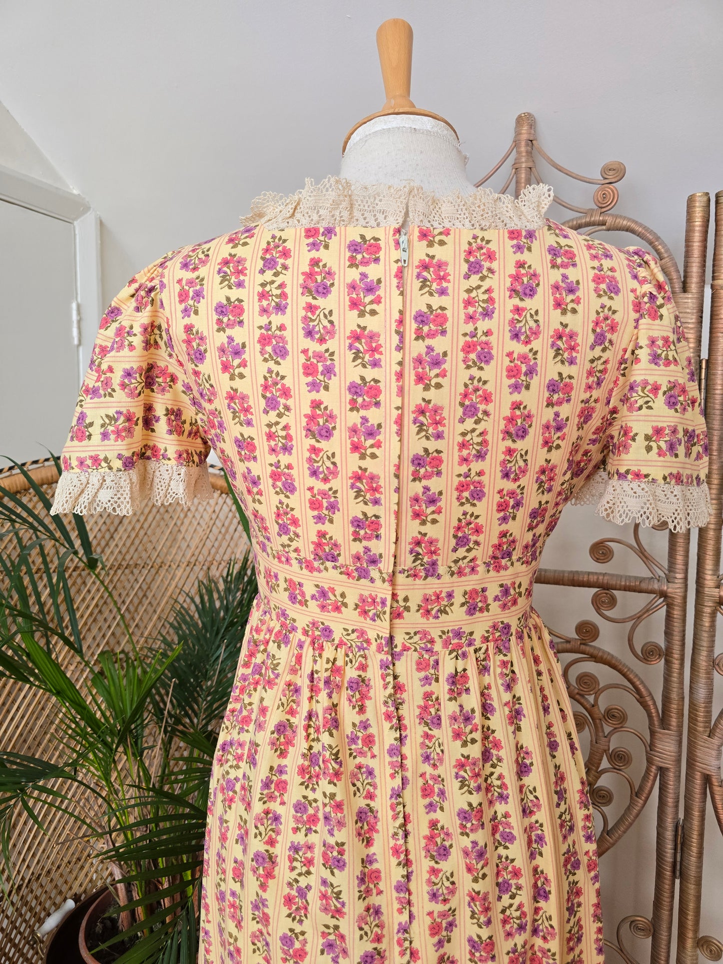 Vintage 70s Samuel Sherman maxi dress