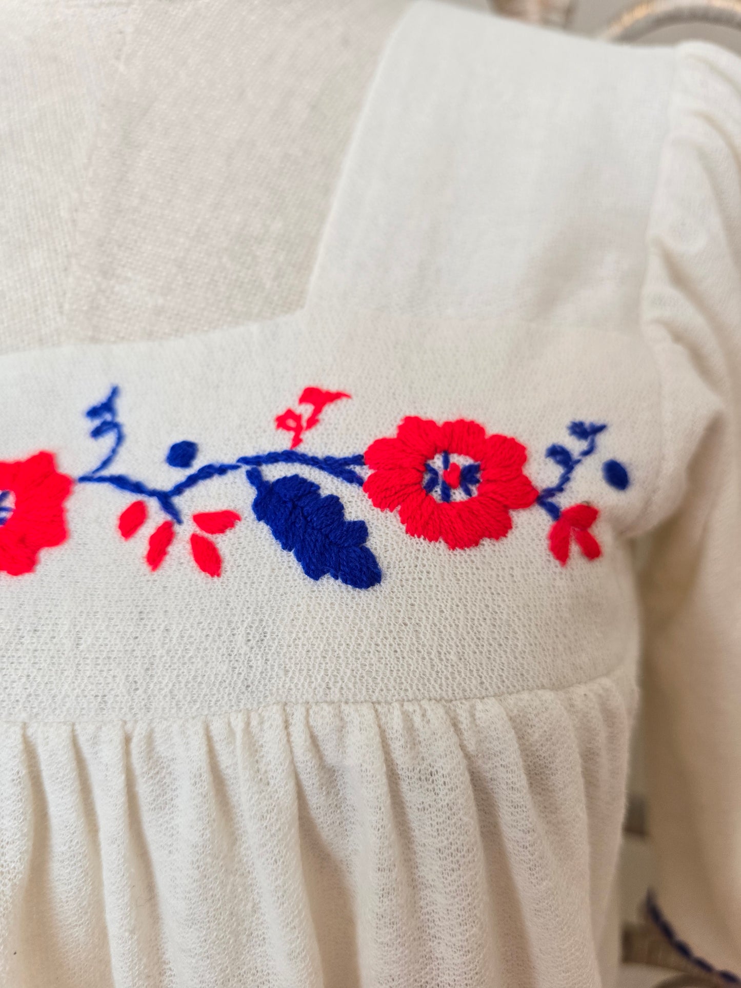 Vintage embroidered blouse