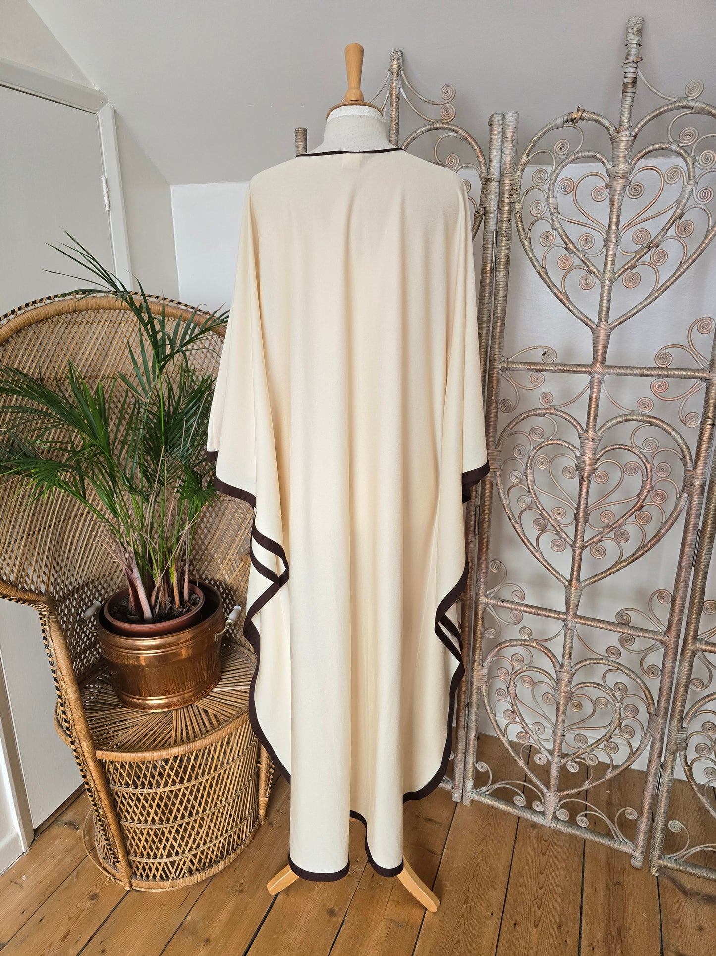 Vintage St Michael cape dress