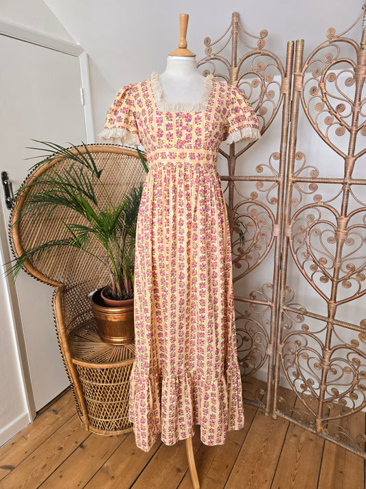 Vintage 70s Samuel Sherman maxi dress