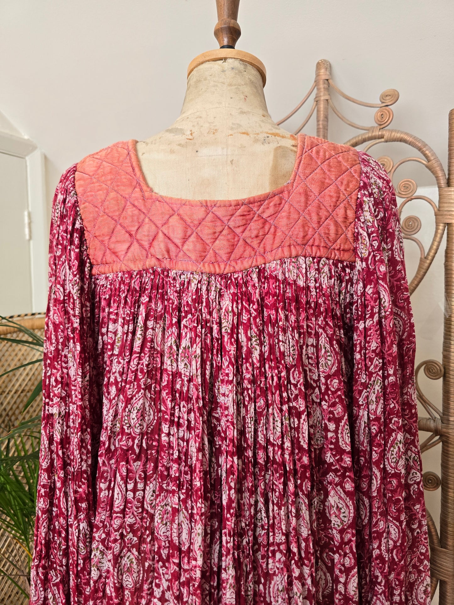 Vintage Indian cotton dress