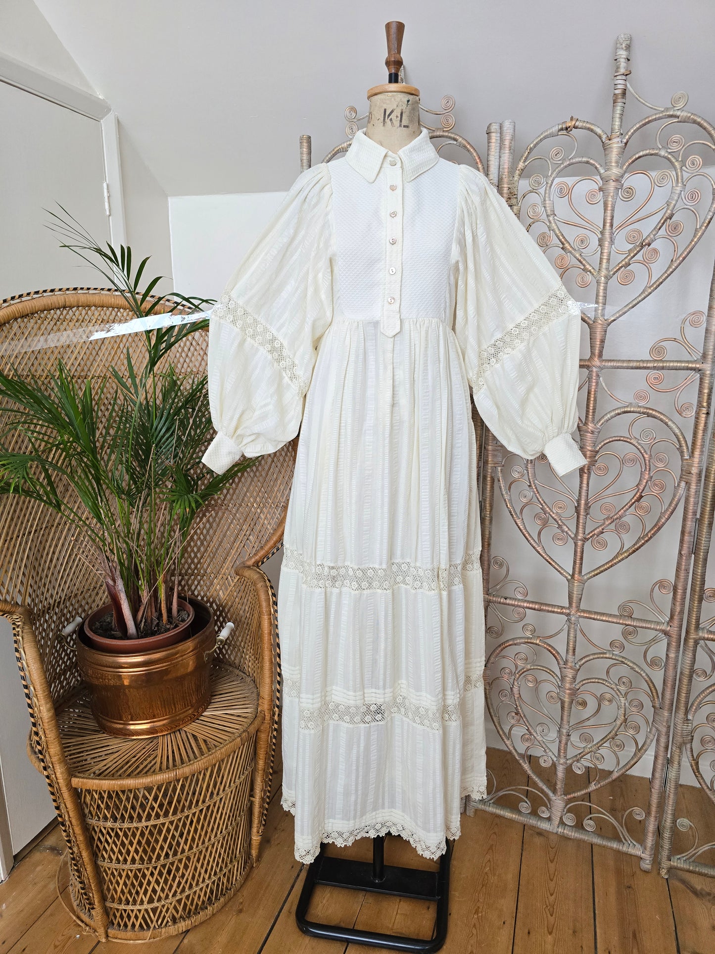 Vintage i.magnin youth guild maxi dress