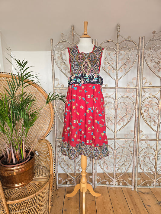 Vintage Sujon pinafore dress