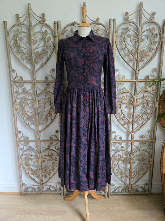 Vintage Laura Ashley 80s dress