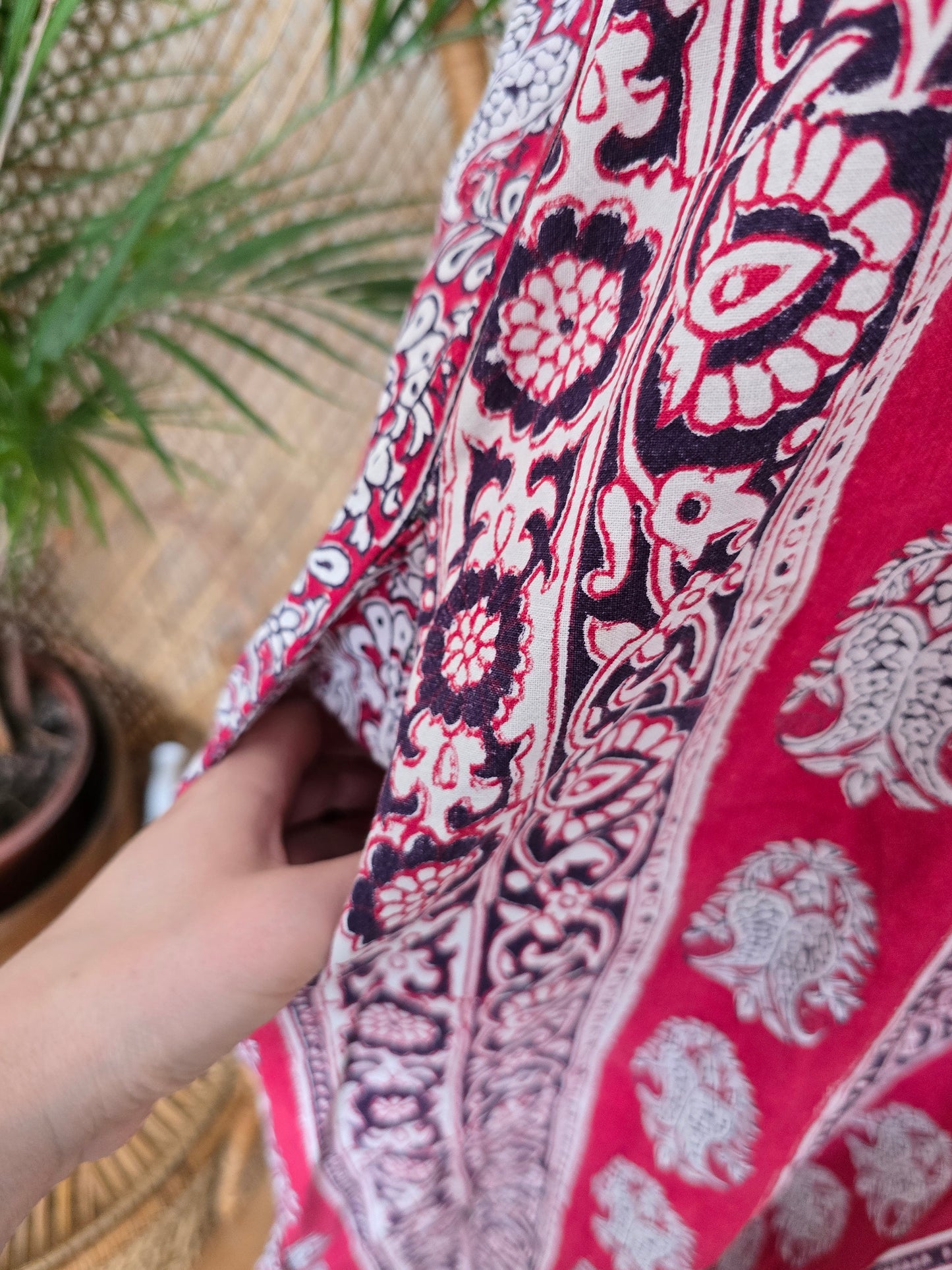 Vintage indian 70s dress