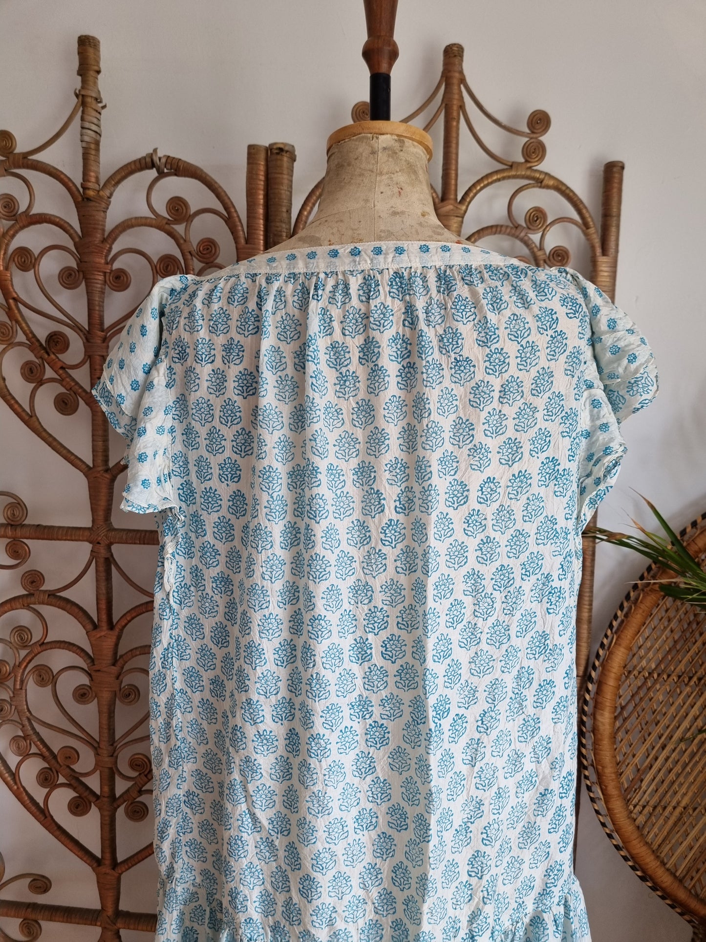 Vintage Indian silk dress