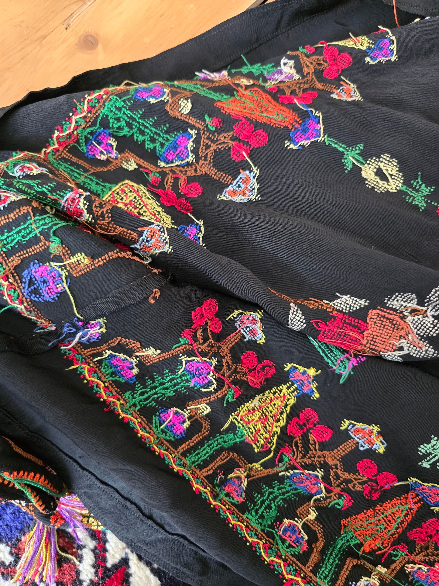 Vintage Syrian embroidered dress