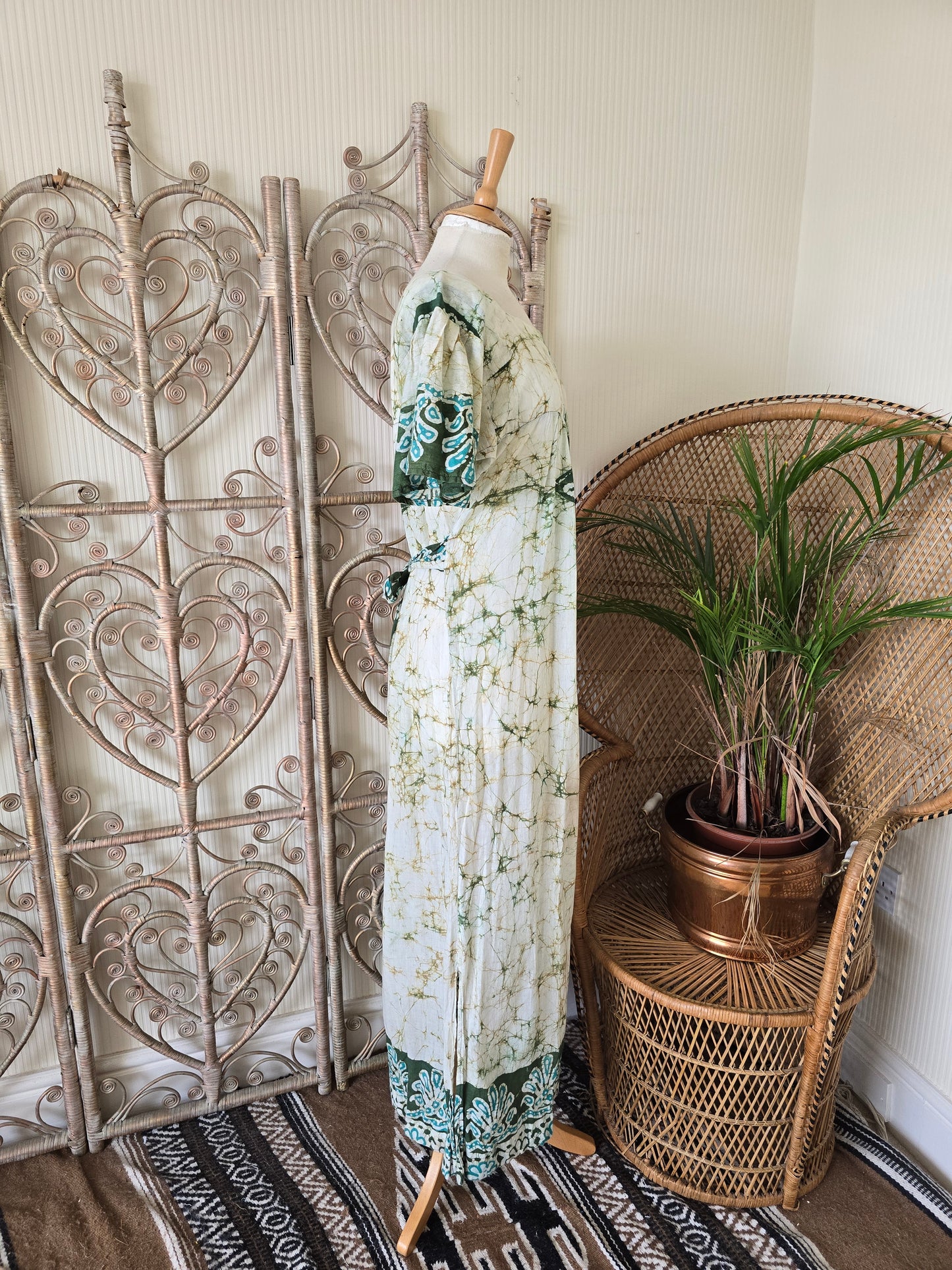 Vintage Batik print dress