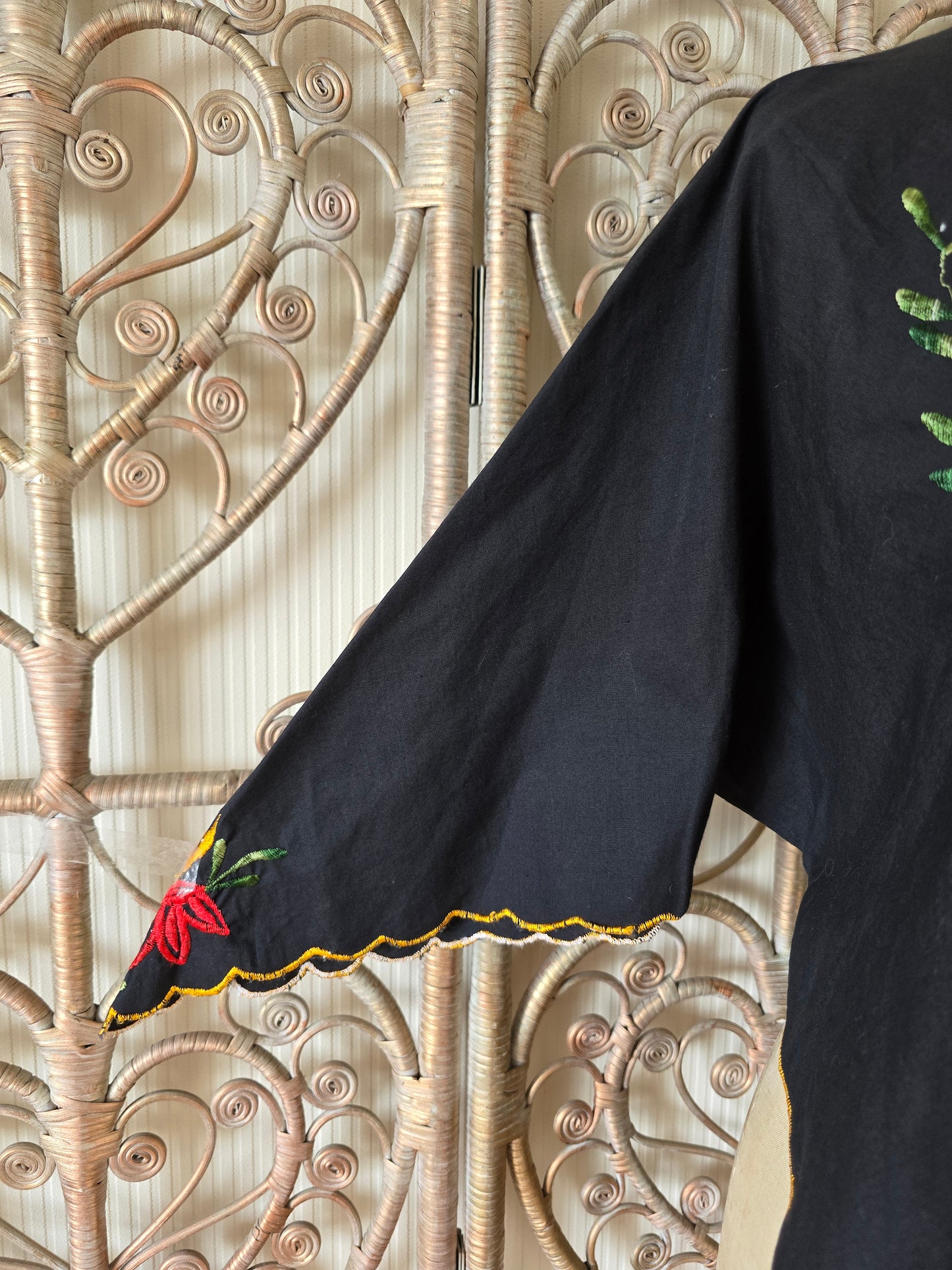 Vintage embroidered blouse