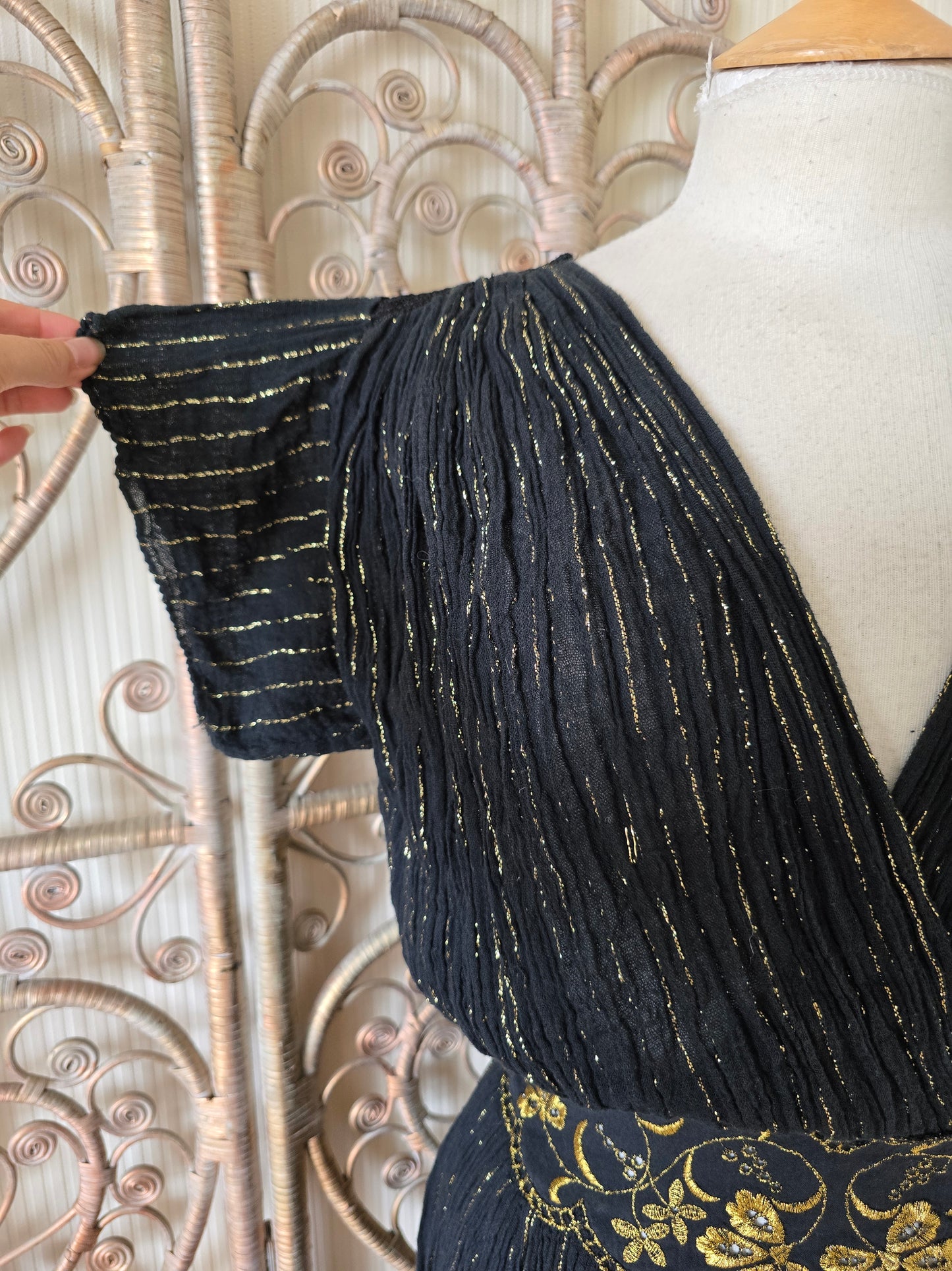 Vintage greek smock dress