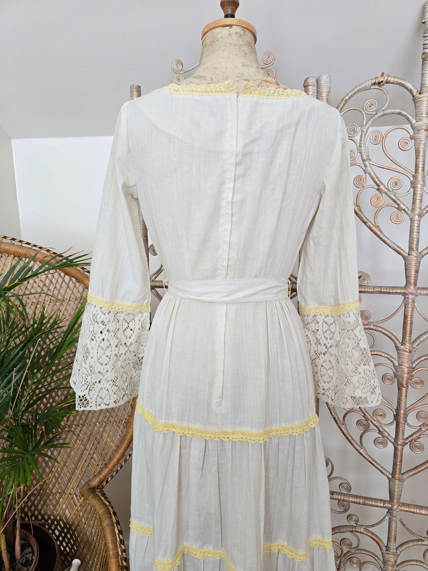 Vintage maxi 70s dress