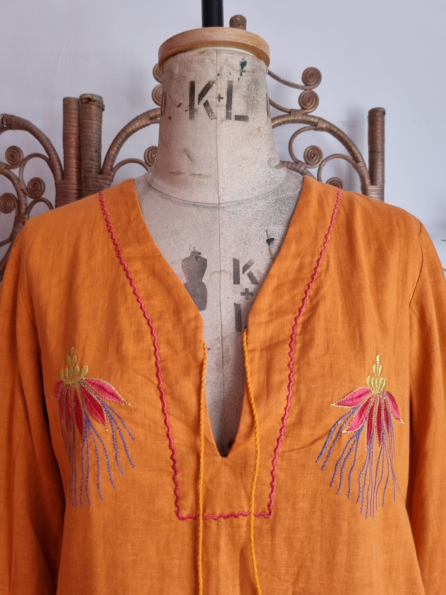 Vintage kaftan dress