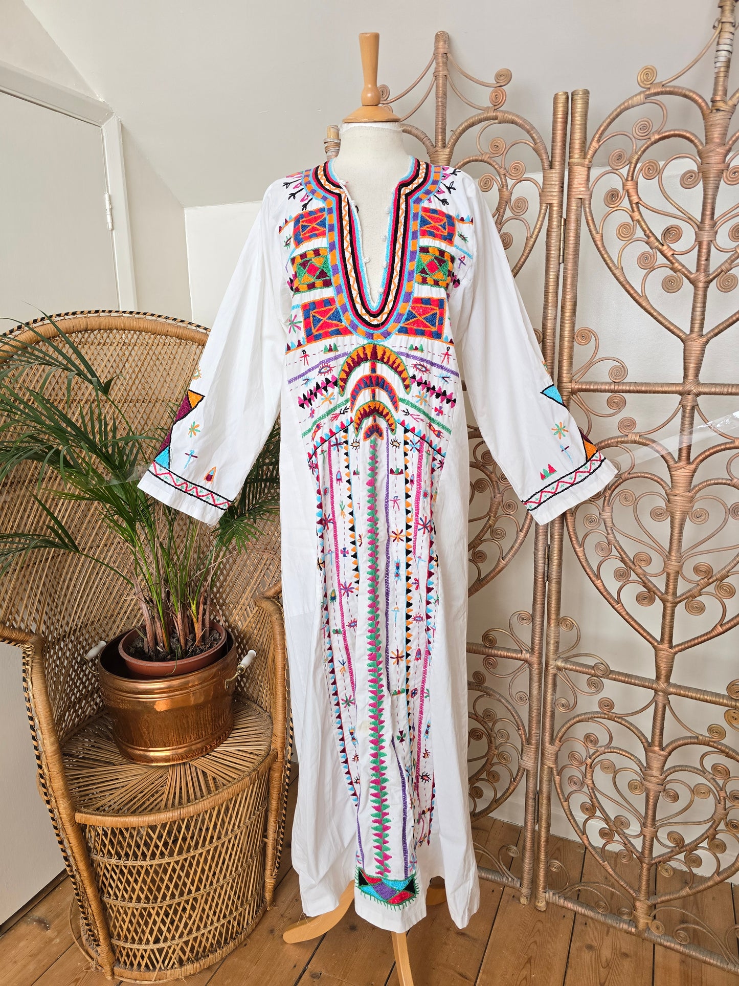 Vintage Kerdasa kaftan dress