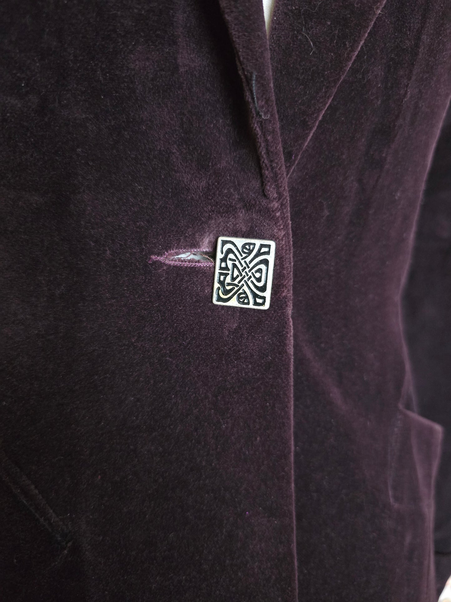 Vintage Biba velvet coat