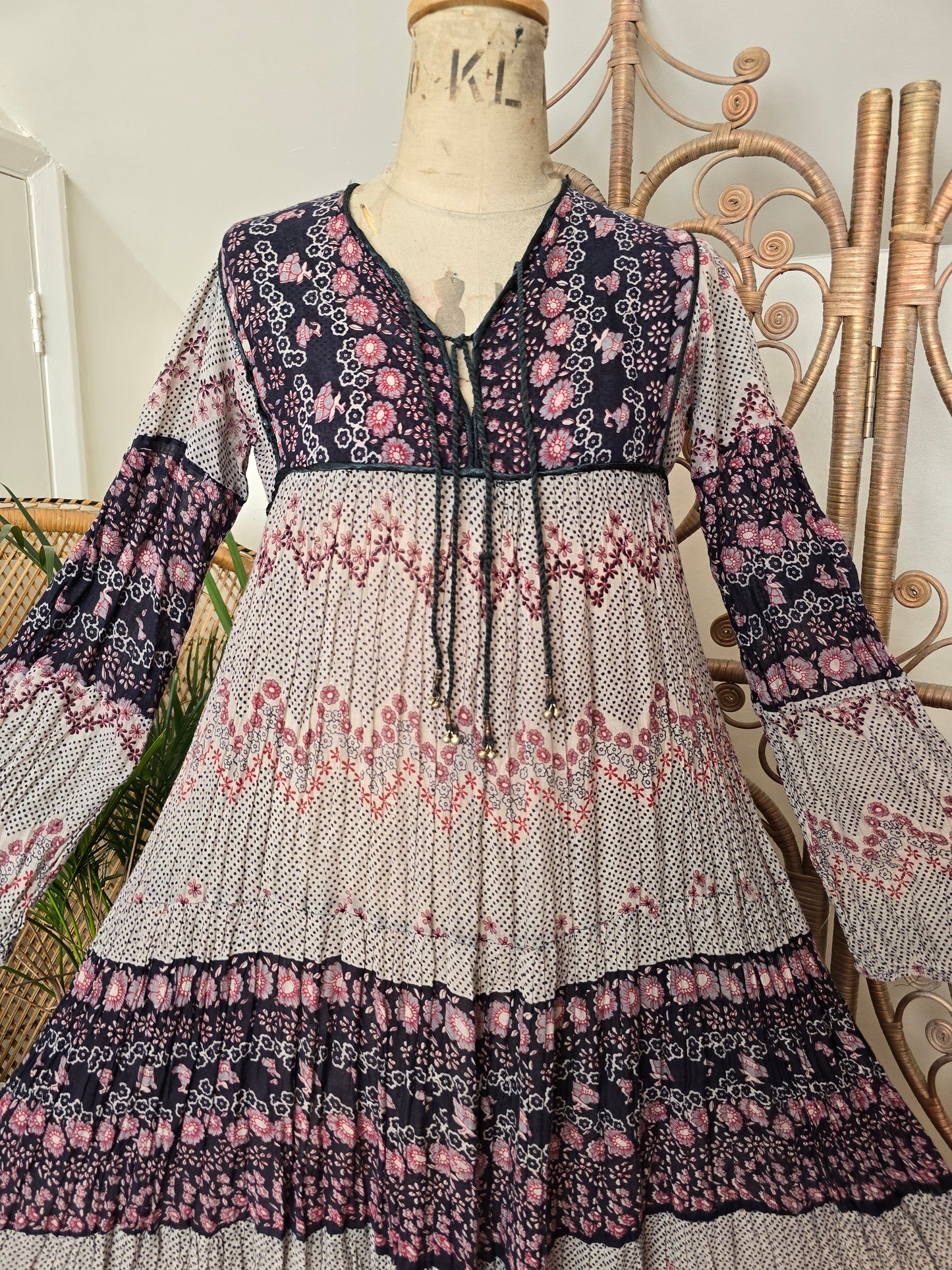 Vintage Indian cotton dress