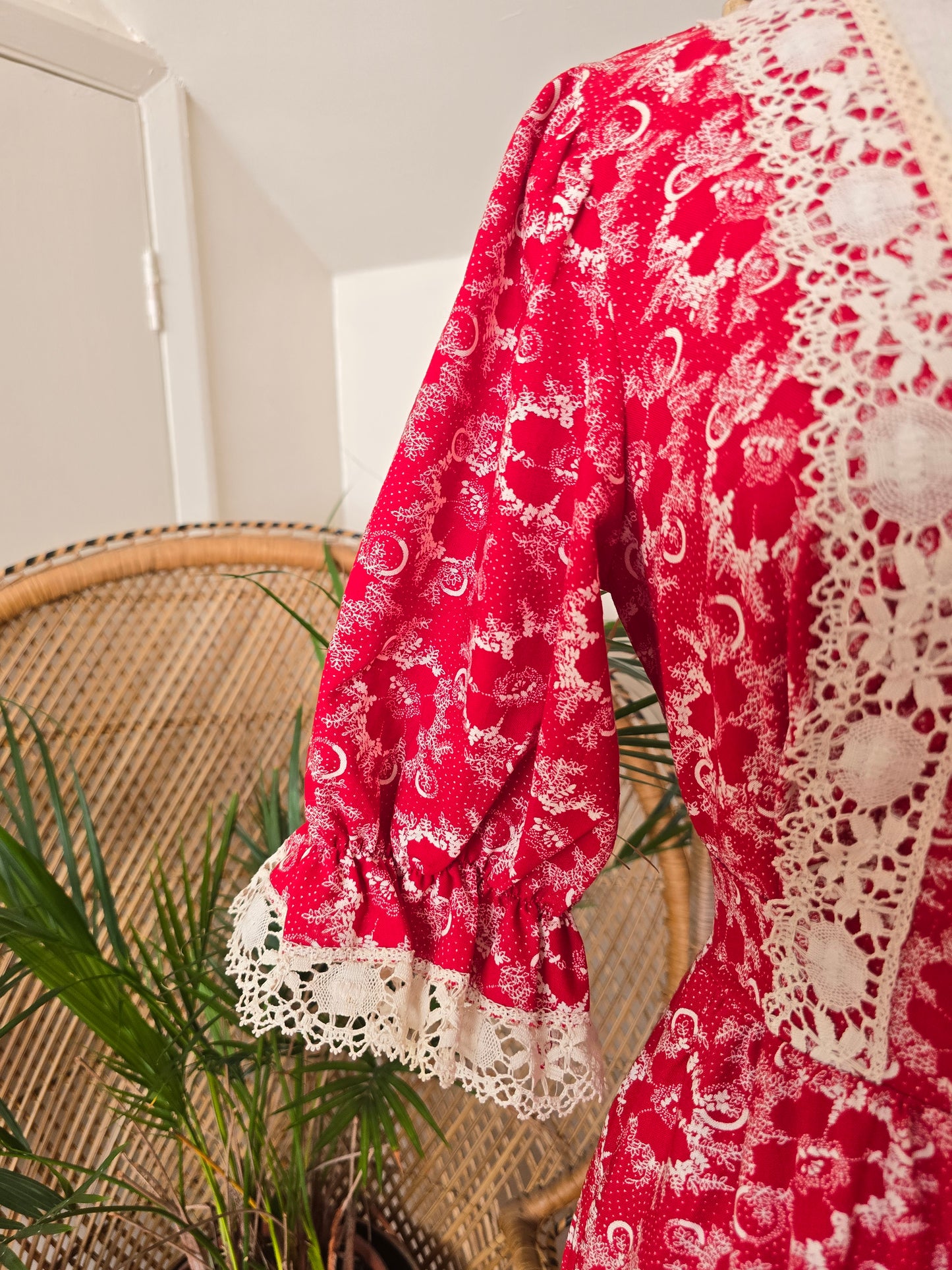 Vintage 70s maxi dress