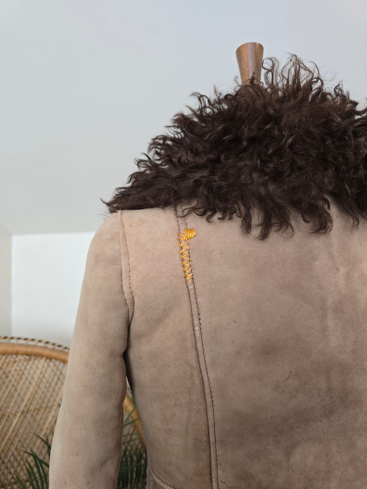 Vintage embroidered coat